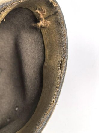 Reichsarbeitsdienst, Mütze für Mannschaften  Vorne fehlt der braune Besatzstreifen, sonst gut, Kopfgrösse etwa 56