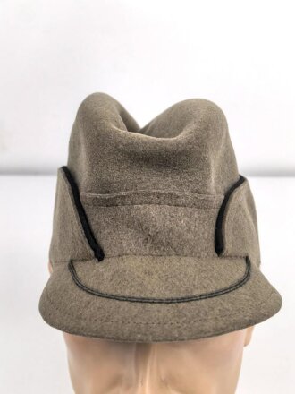 Reichsarbeitsdienst, Mütze für Mannschaften  Vorne fehlt der braune Besatzstreifen, sonst gut, Kopfgrösse etwa 56