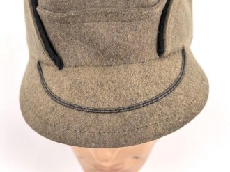 Reichsarbeitsdienst, Mütze für Mannschaften  Vorne fehlt der braune Besatzstreifen, sonst gut, Kopfgrösse etwa 56