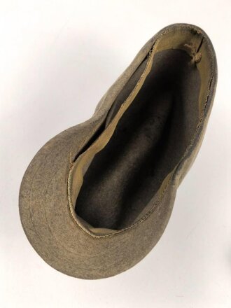 Reichsarbeitsdienst, Mütze für Mannschaften  Vorne fehlt der braune Besatzstreifen, sonst gut, Kopfgrösse etwa 56