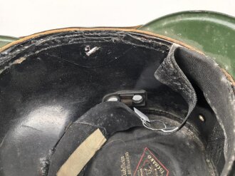 Polizei III.Reich, Tschako für Mannschaften der Schutzpolizei, Hersteller EREL, Kopfgrösse 59