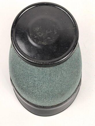 Polizei III.Reich, Tschako für Mannschaften der Schutzpolizei, Hersteller EREL, Kopfgrösse 59