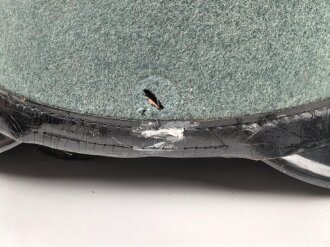 Polizei III.Reich, Tschako für Mannschaften der Schutzpolizei, Hersteller EREL, Kopfgrösse 59