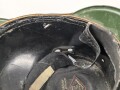 Polizei III.Reich, Tschako für Mannschaften der Schutzpolizei, Hersteller EREL, Kopfgrösse 59