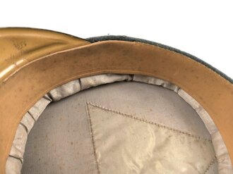 Reichswehr, Schirmmütze für Mannschaften der Pioniere. Leicht getragenes Stück in gutem Gesamtzustand, Kopfgrösse 55