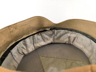 Reichswehr, Schirmmütze für Mannschaften der Pioniere. Leicht getragenes Stück in gutem Gesamtzustand, Kopfgrösse 55
