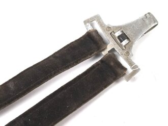 Gehänge zum Dolch für Offiziere der Luftwaffe, getragenes Stück