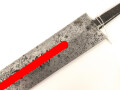 Klinge für einen SA oder NSKK Mannschaftsdolch. Gereinigtes Stück