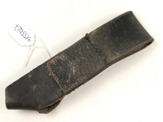 Reichsarbeitsdienst, Gehänge zum Hauer für Mannschaften und Unteroffiziere alter Art. Ungereinigtes Stück