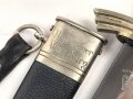 Fliegerdolch für Angehörige des Deutschen Luftsport Verband DLV. Die Klinge von SMF Solingen. Die Belederung Original, die Hakenkreuze vollständig emailliert.  Attraktives Stück