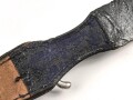 Preussen vor 1. Weltkrieg, Kurzes Seitengewehr KS98 eines Angehörigen der Garde. Aufpflanzbares Stück von Eickhorn Solingen, der Gardetsren wackelt minimal. Im Lacklederkoppelschuh.