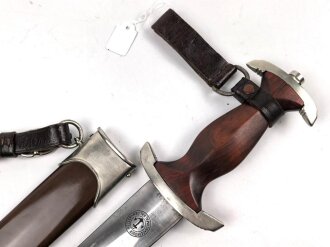SA Dienstdolch in gutem Zustand. Hersteller Gebrüder Heller Schmalkalden.