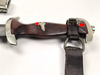 SA Dienstdolch in gutem Zustand. Hersteller Gebrüder Heller Schmalkalden.