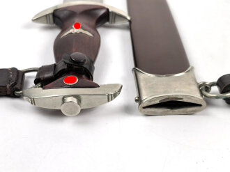 SA Dienstdolch in gutem Zustand. Hersteller Gebrüder Heller Schmalkalden.