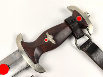 SA Dienstdolch in gutem Zustand. Hersteller Gebrüder Heller Schmalkalden.