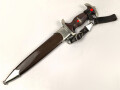 SA Dienstdolch in gutem Zustand. Hersteller Gebrüder Heller Schmalkalden.