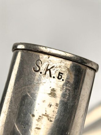 Polizei III.Reich, Extraseitengewehr von Weyersberg Solingen. Die Lederscheide nicht geschrumpft, guter Gesamtzustand