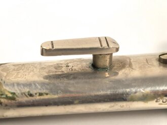 Polizei III.Reich, Extraseitengewehr von Weyersberg Solingen. Die Lederscheide nicht geschrumpft, guter Gesamtzustand