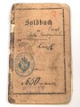 Württemberg Soldbuch, wiedereintritt 1914