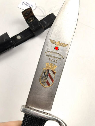 Fahrtenmesser als Souvenier vom "Reichsparteitag...