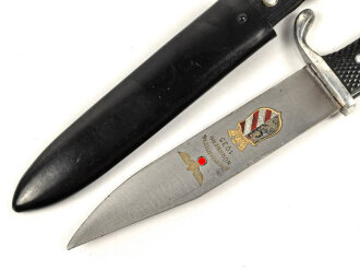 Fahrtenmesser als Souvenier vom "Reichsparteitag Nürnberg 1935" Guter Zustand