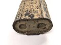 Doppellaufbehälter MG34 der Wehrmacht. Originallack, vermutlich Wasserfund, diverse kleiner Löcher