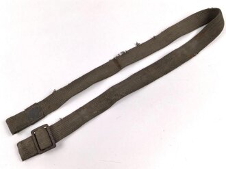 Trageriemen für einen Laufbehälter der Wehrmacht, getragenes Stück