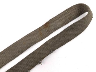 Trageriemen für einen Laufbehälter der Wehrmacht, getragenes Stück