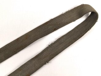 Trageriemen für einen Laufbehälter der Wehrmacht, getragenes Stück