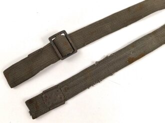 Trageriemen für einen Laufbehälter der Wehrmacht, getragenes Stück
