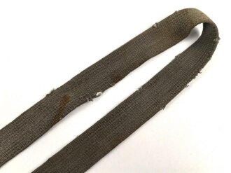 Trageriemen für einen Laufbehälter der Wehrmacht, getragenes Stück