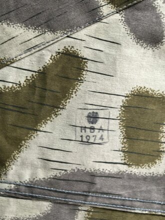 Österreich Bundesheer, Tarnzeltbahn Modell 1957 , sehr guter Zustand, datiert 1974