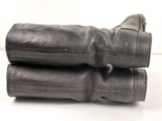 Paar Stiefel für Mannschaften der Wehrmacht. getragenes Paar, ungereinigt, Sohlenlänge 31cm