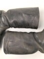 Paar Stiefel für Mannschaften der Wehrmacht. getragenes Paar, ungereinigt, Sohlenlänge 31cm
