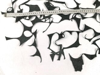 Konvolut Reste von Uniformtuch Wehrmacht Heer. Ideal zum Reparieren von kleineren Fehlstellen