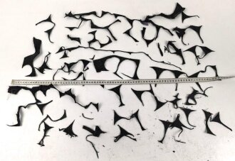 Konvolut Reste von Uniformtuch Wehrmacht Luftwaffe. Ideal zum Reparieren von kleineren Fehlstellen