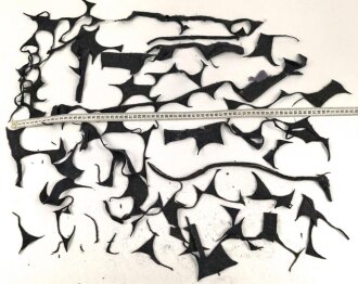 Konvolut Reste von Uniformtuch Wehrmacht Luftwaffe. Ideal zum Reparieren von kleineren Fehlstellen