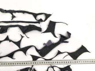 Konvolut Reste von Uniformtuch Wehrmacht Luftwaffe. Ideal zum Reparieren von kleineren Fehlstellen