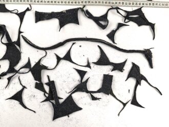 Konvolut Reste von Uniformtuch Wehrmacht Luftwaffe. Ideal zum Reparieren von kleineren Fehlstellen