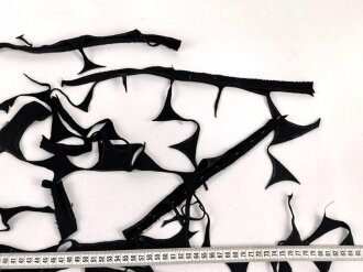 Konvolut Reste von Uniformtuch Panzertruppe / NSKK / Deutsches Jungvolk. Ideal zum Reparieren von kleineren Fehlstellen