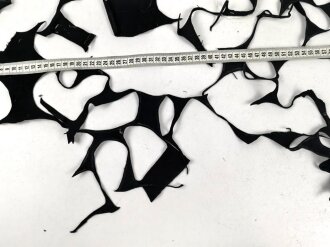 Konvolut Reste von Uniformtuch Panzertruppe / NSKK / Deutsches Jungvolk. Ideal zum Reparieren von kleineren Fehlstellen