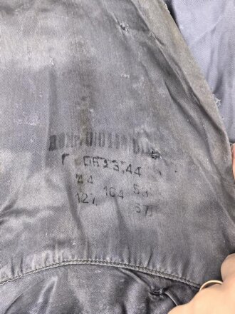 Stück Innenfutterstoff von einem Mantel der Luftwaffe. Etwa 50 x 130cm