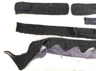 Konvolut Reste von einem Mantel der Luftwaffe.