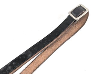 Querriemen für die Uniform, schwarzes Leder....