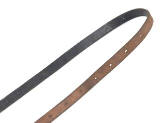 Lederriemen Wehrmacht, Breite 17mm, Gesamtlänge 126cm