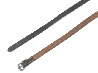 Lederriemen Wehrmacht, Breite 17mm, Gesamtlänge 126cm