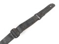 Lackleder Riemen für eine Schirmmütze für Mannschaften III.Reich. Ungereinigt. Gesamtlänge 29cm