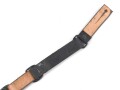 Lackleder Riemen für eine Schirmmütze für Mannschaften III.Reich. Ungereinigt. Gesamtlänge 31cm