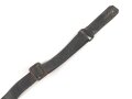 Lackleder Riemen für eine Schirmmütze für Mannschaften III.Reich. Ungereinigt. Gesamtlänge 33,5cm