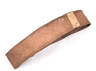 Schweißleder für ein Kopfbedeckung aus der Zeit des III.Reich.  Höhe 45mm, Durchmesser 56cm